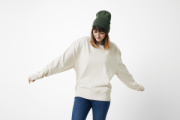 Mikina IQONIQ Kruger relaxed fit z recykl. bavlny - Iqoniq