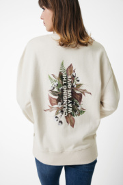 Mikina IQONIQ Kruger relaxed fit z recykl. bavlny - Iqoniq