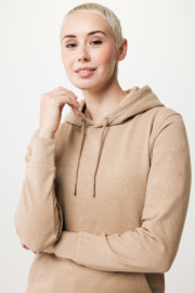 Nefarbená mikina s kapucňou IQONIQ Torres z recykl. bavlny - Iqoniq