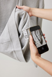 Nefarbená mikina s kapucňou IQONIQ Torres z recykl. bavlny - Iqoniq