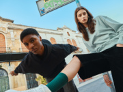 Mikina s kapucňou IQONIQ Yoho relaxed fit z recykl. bavlny - Iqoniq