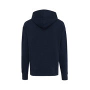 Mikina s kapucňou IQONIQ Yoho relaxed fit z recykl. bavlny - Iqoniq – námornícka modrá – náhľad 2
