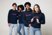 Mikina s kapucňou IQONIQ Yoho relaxed fit z recykl. bavlny - Iqoniq