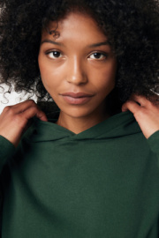 Mikina s kapucňou IQONIQ Yoho relaxed fit z recykl. bavlny - Iqoniq