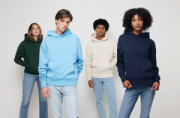 Mikina s kapucňou IQONIQ Yoho relaxed fit z recykl. bavlny - Iqoniq