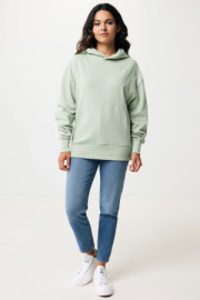 Mikina s kapucňou IQONIQ Yoho relaxed fit z recykl. bavlny - Iqoniq – iceberg green – náhľad 4