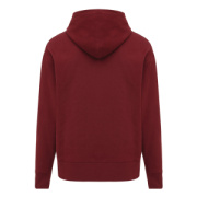 Mikina s kapucňou IQONIQ Yoho relaxed fit z recykl. bavlny - Iqoniq – vínovo červená – náhľad 2