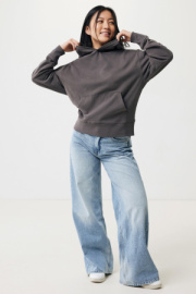 Mikina s kapucňou IQONIQ Yoho relaxed fit z recykl. bavlny - Iqoniq