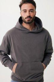 Mikina s kapucňou IQONIQ Yoho relaxed fit z recykl. bavlny - Iqoniq
