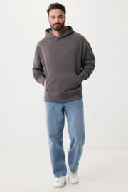 Mikina s kapucňou IQONIQ Yoho relaxed fit z recykl. bavlny - Iqoniq