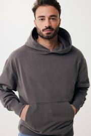 Mikina s kapucňou IQONIQ Yoho relaxed fit z recykl. bavlny - Iqoniq