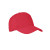 Päťpanelová RPET čiapka, farba - červená