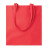Nákupná taška z BIO bavlny, farba - red