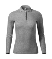 Pique Polo LS - Polokošeľa dámska