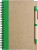 Zápisník s perom Stella, farba - green