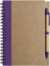 Zápisník s perom Stella, farba - purple
