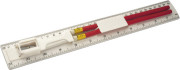 PS ruler with pencil Pascale