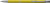 Hliníkové guľôčkové pero Albacete, farba - yellow