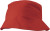 Bavlnený klobúk Felipe, farba - red