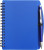 Zápisník s guľôčkovým perom Kimora, farba - blue