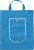 Skladacia nákupná taška Francesca, farba - light blue