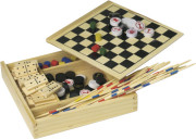 Wooden 5-in-1 game set Cherie