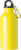 Hliníková fľaša Santiago, farba - yellow
