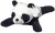 Plyšová panda Leila, farba - black/white