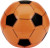 Futbalová lopta Norman, farba - orange