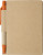 Papierový zápisník Cooper, farba - orange