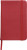 Zápisník Brigitta, farba - red