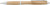 Bambusové guľôčkové pero Hetty, farba - white