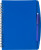 Zápisník Aaron, farba - cobalt blue