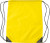 Batoh so sťahovacou šnúrkou Enrique, farba - yellow