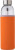 Sklenená fľaša Nika, farba - orange