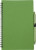 Zápisník s perom Massimo, farba - green