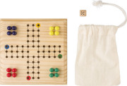 Wooden ludo game Yasir