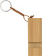 Bambusový stojan na telefón s kľúčenkou Kian