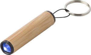 Bambusová mini baterka s kľúčenkou Ilse