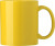 Keramický hrnček Kenna, farba - yellow