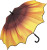 Dáždnik FARE®-Motiv - FARE, farba - sunflower, veľkosť - 83,5