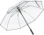 Golfový dáždnik FARE®-Pure - FARE, farba - transparent black, veľkosť - 92