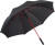 Golfový dáždnik FARE®-Style - FARE, farba - black red, veľkosť - 101