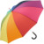 Stredne veľký dáždnik ALU light10 Colori - FARE, farba - rainbow, veľkosť - 92