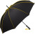Stredne veľký dáždnik FARE®-Seam - FARE, farba - black yellow, veľkosť - 90