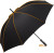 Stredne veľký dáždnik FARE®-Seam - FARE, farba - black orange, veľkosť - 90