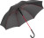 Dáždnik strednej veľkosti FARE®-Style - FARE, farba - black red, veľkosť - 89