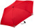 Mini dáždnik Safebrella® LED svetlo - FARE, farba - red, veľkosť - 27,5