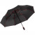 Mini dáždnik FARE®-AOC-Mini Style - FARE, farba - black red, veľkosť - 28