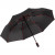 Mini dáždnik FARE®-AOC-Mini Style - FARE, farba - black red, veľkosť - 28.5